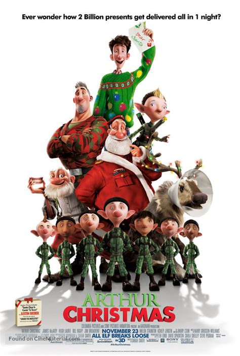 Arthur Christmas 2011 Movie Poster