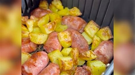 A Melhor Receita Para Fazer Lingui A Batata Frita Na Airfryer