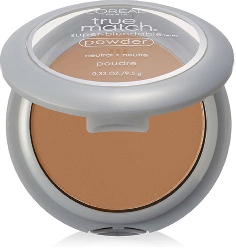 L'Oreal Paris True Match Super-Blendable Oil Free Makeup Powder, True Beige, 0.33 oz. - Walmart ...