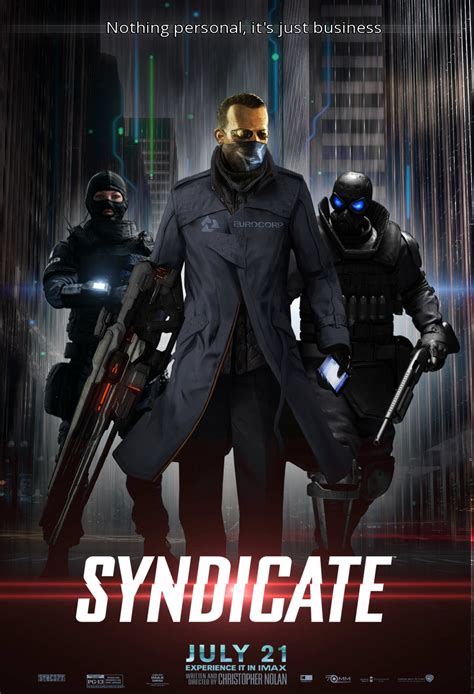 Fan Made Syndicate Movie Poster By Generalorder4 On Deviantart