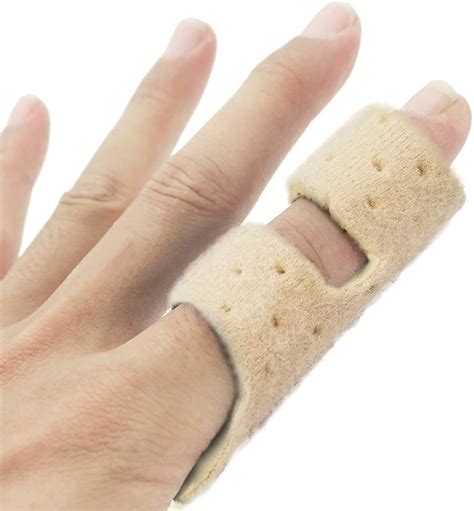 Finger Splint Brace For Pinky Little Finger Trigger Mallet Finger S Beige