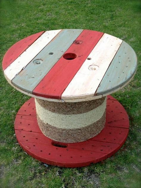 15 Wonderful Diy Wire Spools Furniture To Make For Your Home And Garden