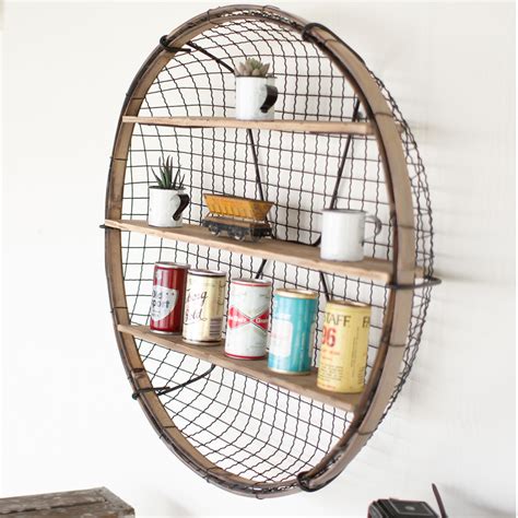 Wire Basket Wall Shelf Cmx2283