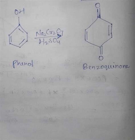 Complete The Reaction Phenol Na2cr2o7 H2so4 Edurev Class 12 Question