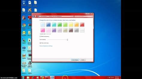 Taskbar Color Windows 7 Printpowerup