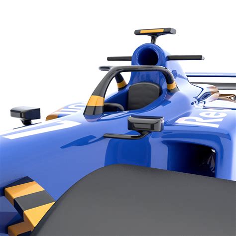 Artstation 3d Formula 1 Car Model 02 Game Assets