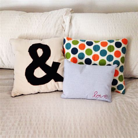 Ampersand And Love Pillow Pillows Throw Pillows Ampersand