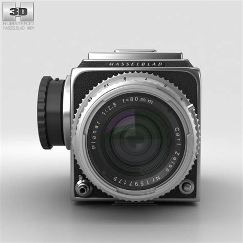 You unhook the film back that comes with the 500 c/m and hook. Hasselblad 500C 3D model - Hum3D