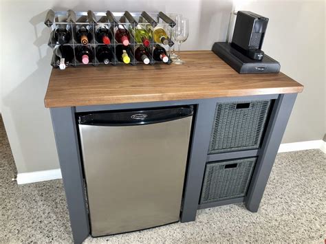 Fridge Cabinet Wine Or Coffee Bar Kreg Tool
