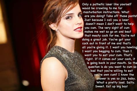 Emma Watson Captions And Jerk Off Instructions Pics Xhamster The Best