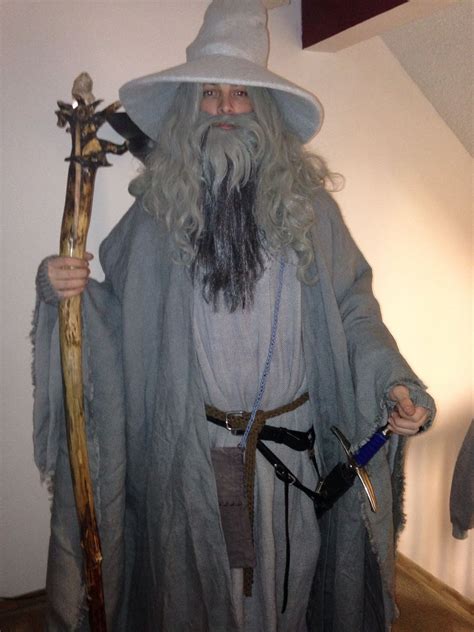 My Gandalf Costume Cosplay Wizard Costume Ren Faire Costume Gandalf