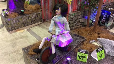 Spirit Halloween 2017 Tricycle Doll Youtube