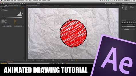 After Effects Tutorial Animated Drawing Youtube