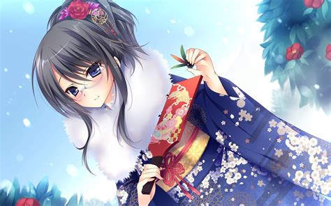 anime girls, Traditional clothing, Lautes Alltags, Sakurai Sana Wallpapers HD / Desktop and ...