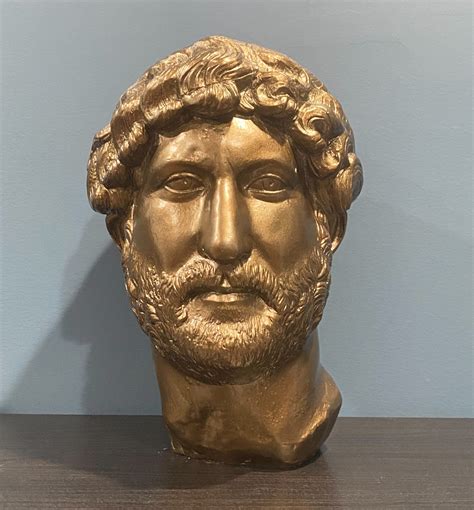 Roman Emperor Hadrian Bust