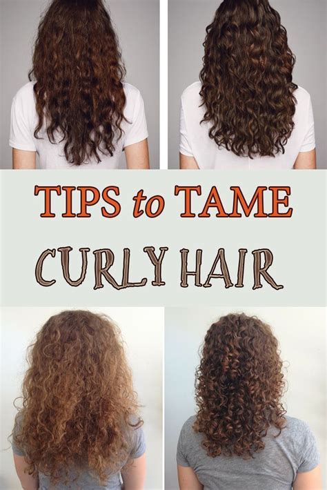 Beauty 8 Tips For Styling Curly Hair Taming Curly Hair Curly Hair Styles Dry Curly Hair