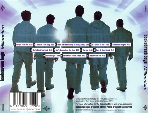 Pop Til You Puke Backstreet Boys Millennium Full Cd Lp 1999