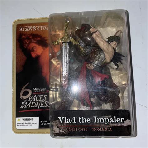 Mcfarlane Toys Vlad The Impaler Monsters 7” Action Figure 6 Faces Of