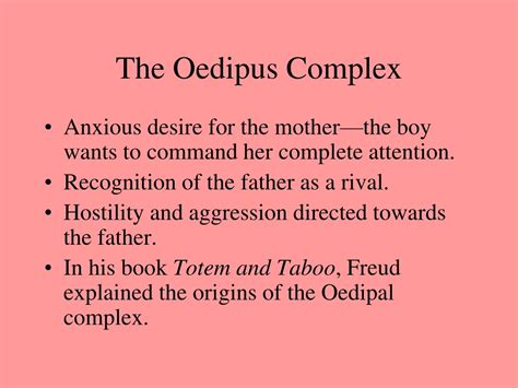 ppt the oedipus complex powerpoint presentation free download id 9234194