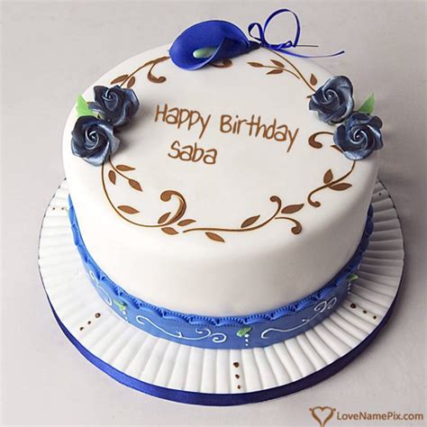 Saba Name Picture Best Ever Birthday Cake Images Happy Birthday Cake Writing New Birthday