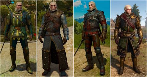 The Witcher 3 The 15 Coolest Looking Armor Sets Ranked Cbr