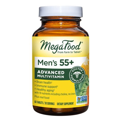 Multi For Men 55 Multivitamin For Men Megafood