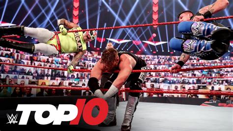 Top 10 Raw Moments Wwe Top 10 Aug 24 2020 Youtube