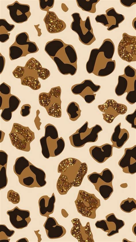 Glittery Cheetah Print Cheetah Print Wallpaper Animal Print