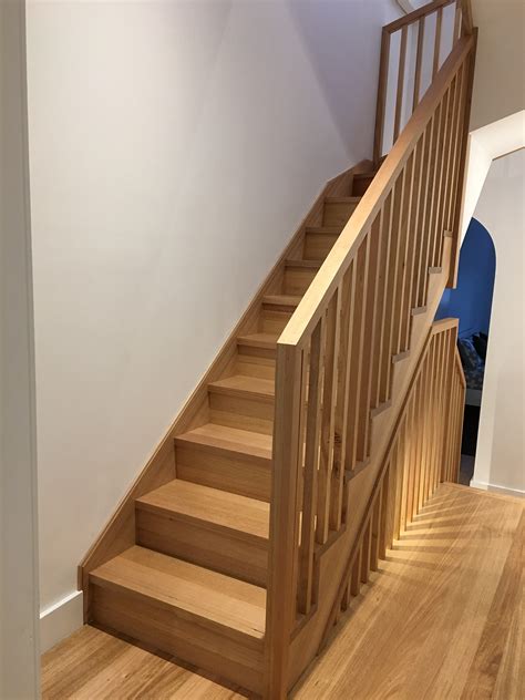 Cut Stringer Staircases Installation Timber Stair Services