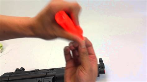 How To Remove Airsoft Cm 023 Orange Tip From A Broken Suppressor Tip
