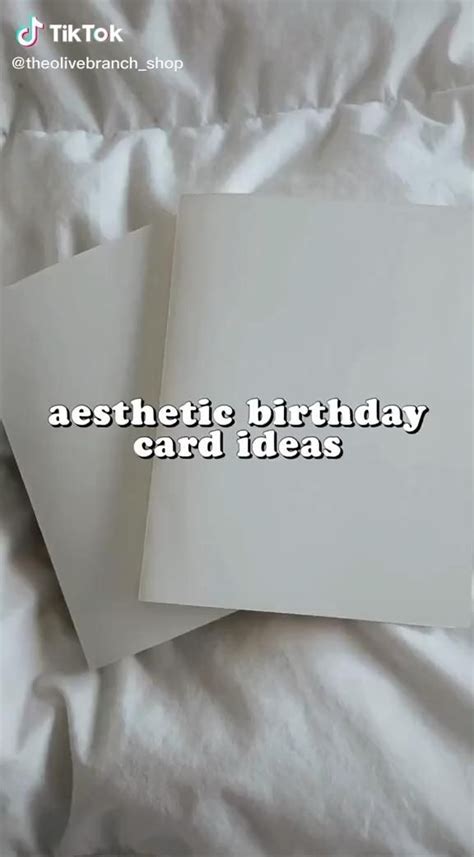 Unexpected gift in the box. Aesthetic Birthday Card Ideas Video in 2020 | Birthday ...