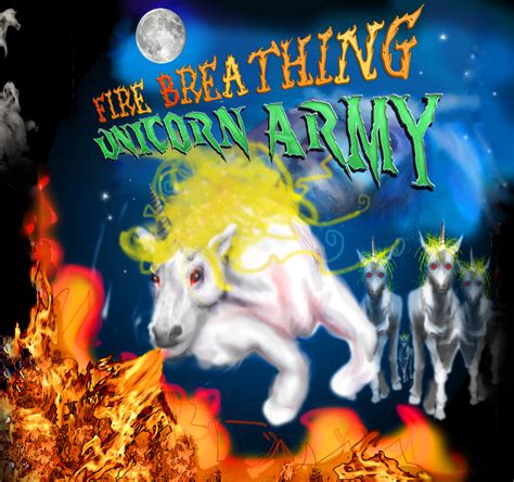 Firebreathing Unicorn Army By Secretowl On Deviantart
