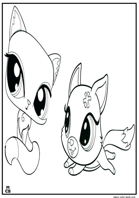 Littlest Pet Shop Dog Coloring Pages At Free