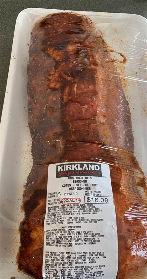 Costco Kirkland Signature Seasoned Pork Back Ribs Review Costcuisine