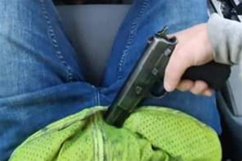 People Posting Social Media Pics Pointing Guns At Their Crotches To Own