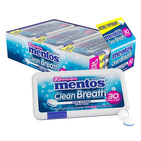 Mentos Clean Breath Hard Mints Sugar Free Candy Nepal Ubuy