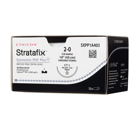 Ethicon Sxpp1a403 Stratafix Symmetric Pds Plus Suture