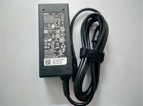 Plug into ac power socket and connect via usb to recharge camera/camcorder battery. Original OEM Dell 45W AC Adapter for Dell Inspiron 15-7558 ...