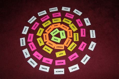 Silent Word Circle Puzzles Variation