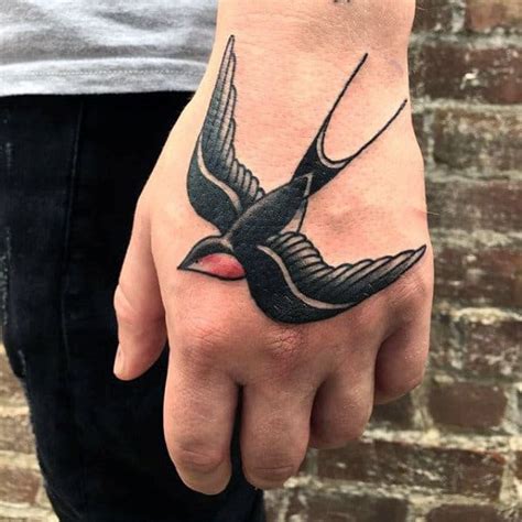 Top 73 Traditional Swallow Tattoo Ideas 2020