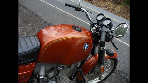 1977 Bmw R1007 26k Cold Start And Ride Youtube