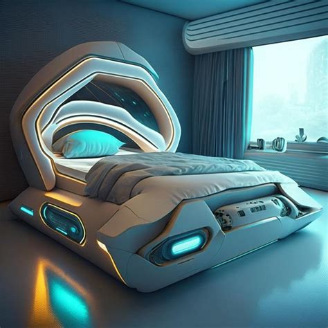Futuristic Sci Fi High Tech Bed By Pickgameru On Deviantart