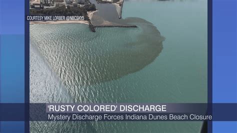 Mystery Discharge Forces Indiana Dunes Beach Closures YouTube