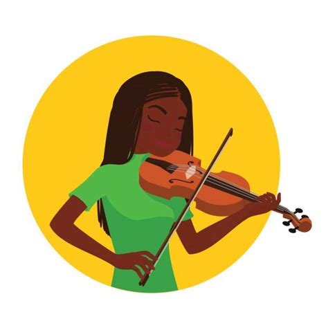 Playing Violin Illustrations Royalty Free Vector Graphics And Clip Art