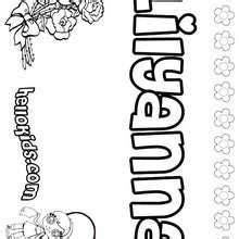 Get hold of these colouring sheets that are full of name pictures and offer them to your kid. Lily coloring pages - Hellokids.com