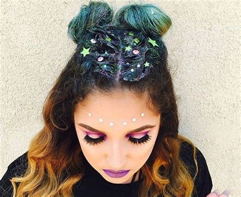 Space Buns Out Of This World Festival Hairstyles All Things Hair