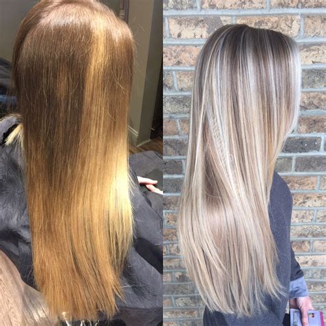 Before And After Color Correction Color Correction Hair Balayage