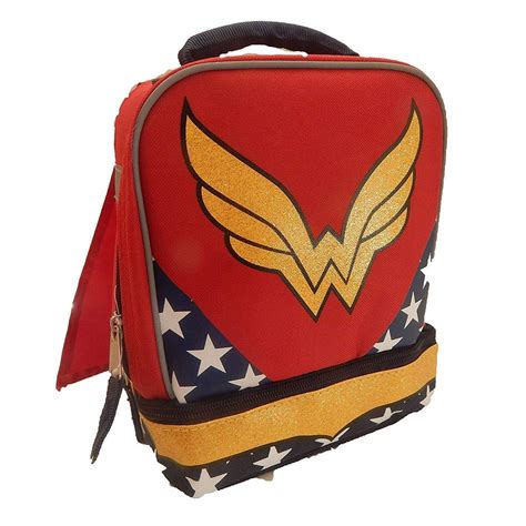 Dc Super Hero Girls Wonder Women Lunch Bag Wonder Woman Insulated