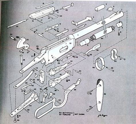 Winchester Model 97 Parts Diagram