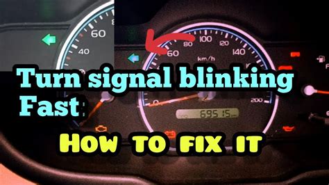 Turn Signal Blinking Fast How To Fix It Car Turn Signal Problem